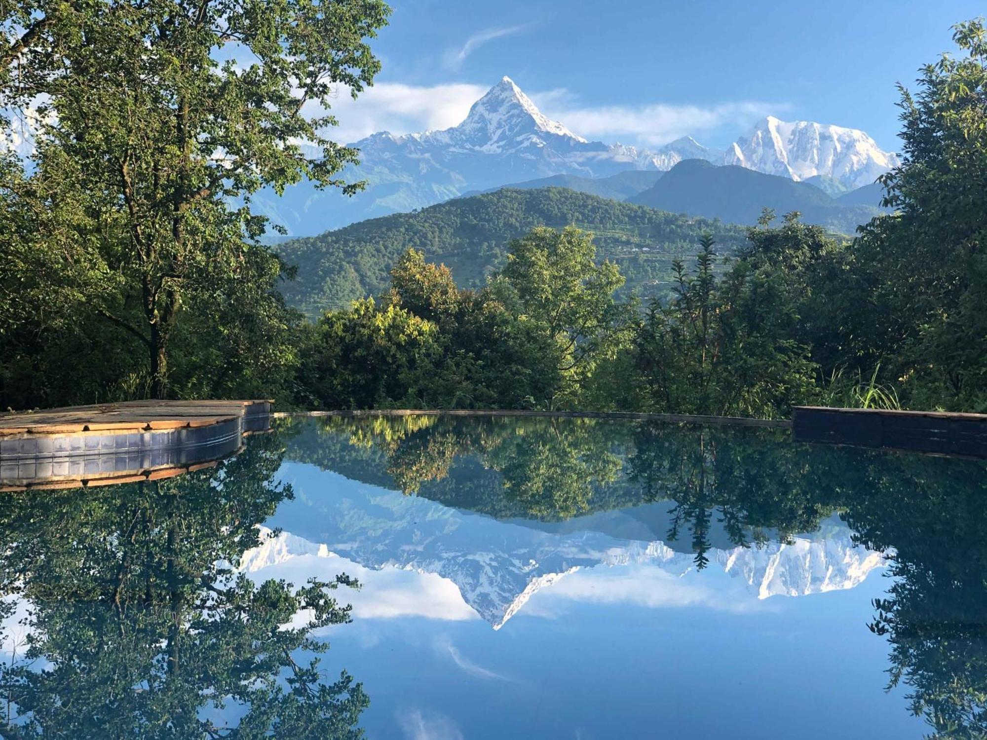 Tiger Mountain Pokhara Lodge Extérieur photo